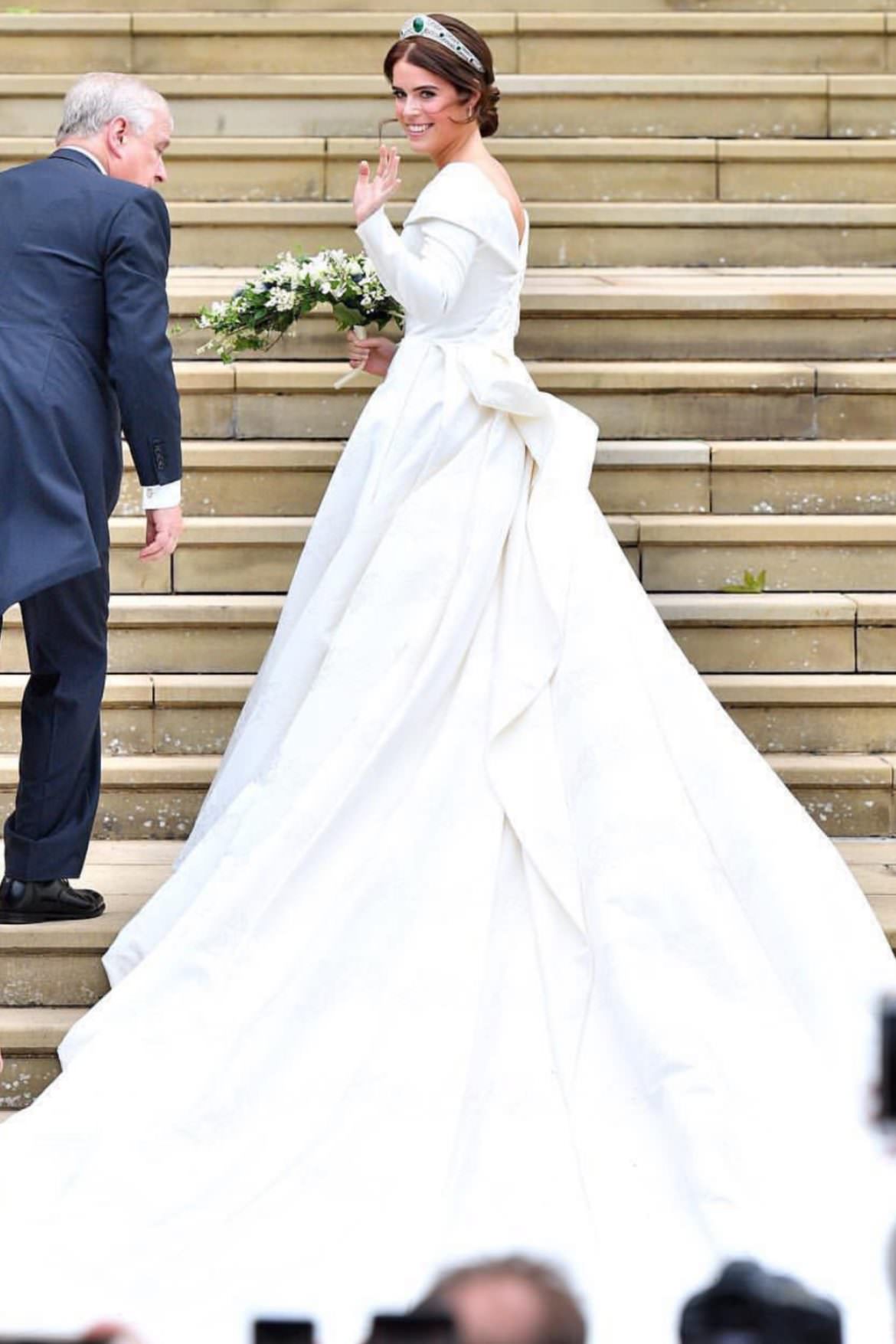 Il secondo matrimonio reale dell’anno: la principessa Eugenie di York si sposa.